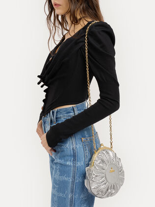 Rosie Circle Frame Crossbody Bag